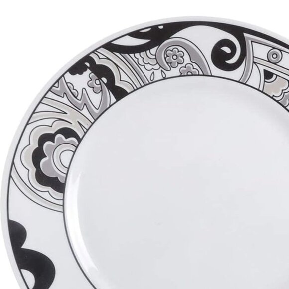 2 Corelle Ceramic Dinner Plates Vive Collection Art Nouveau EUC - Picture 3 of 6